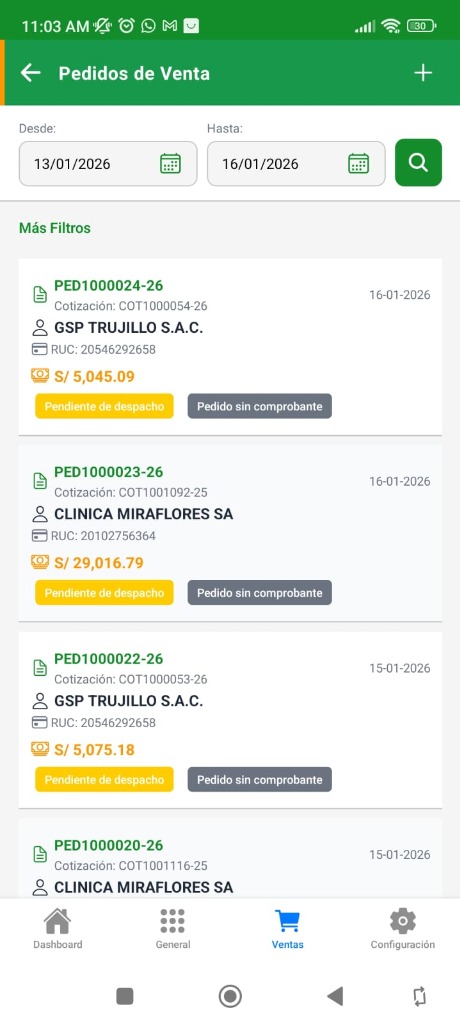 Prime ERP Mobile Application